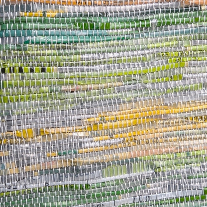 Upcycled Handcrafted Gym Duffle Weekender Bag (GDB0426-013)