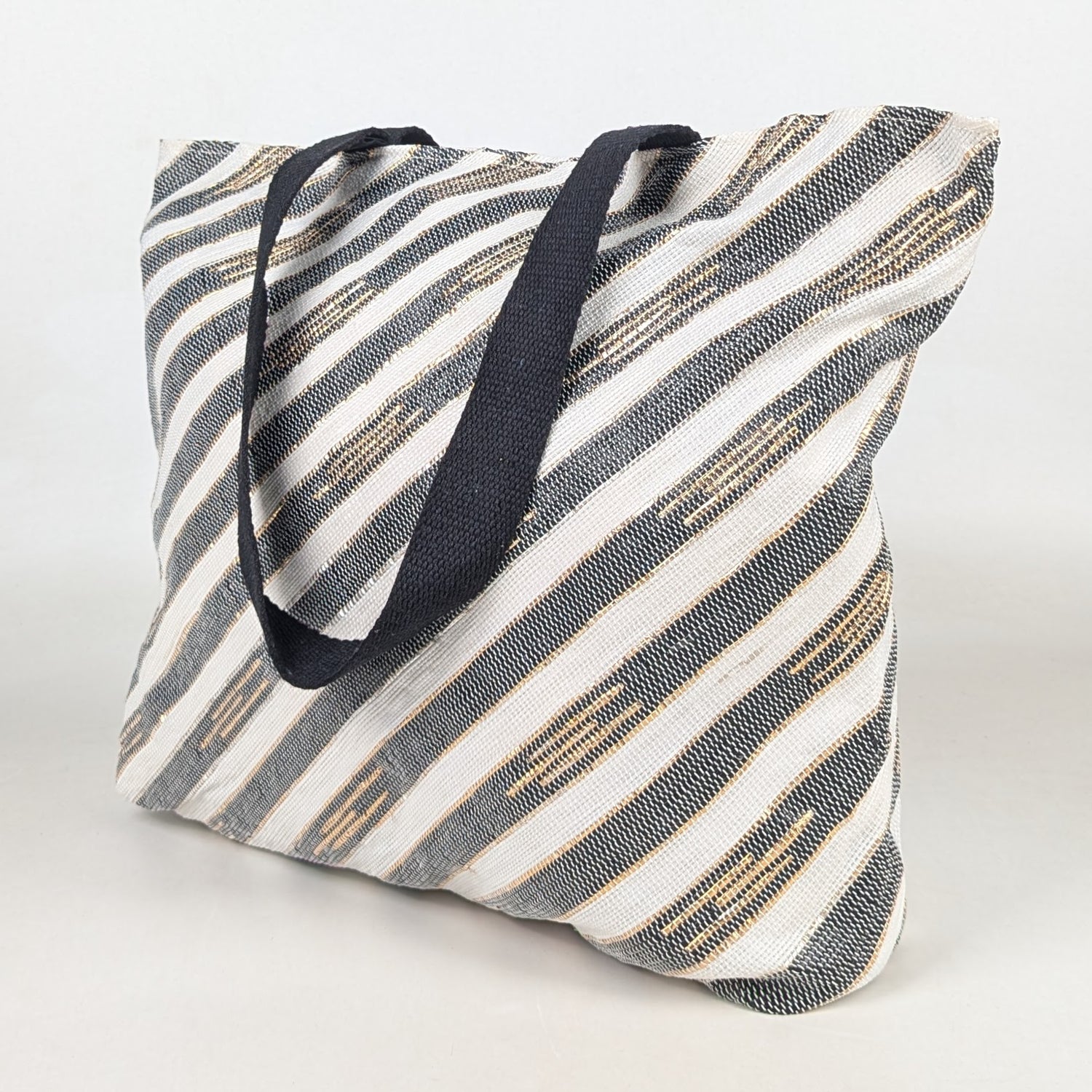 Upcycled Handcrafted Designer Beach Bag (BBD0426-011) PS_W