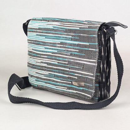 Upcycled Handcrafted Designer Messenger Bag (MBD0426-002) PS_W