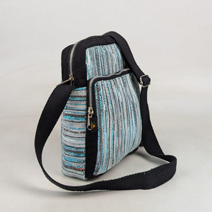 Upcycled Handcrafted Cross Body Sling (CBS0626-010) PS_W