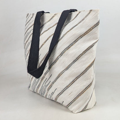 Upcycled Handcrafted Designer Beach Bag (BBD0626-002) PS_W