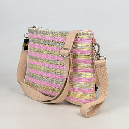 Upcycled Handwoven Sling Bag (SI0626-005) PS_W