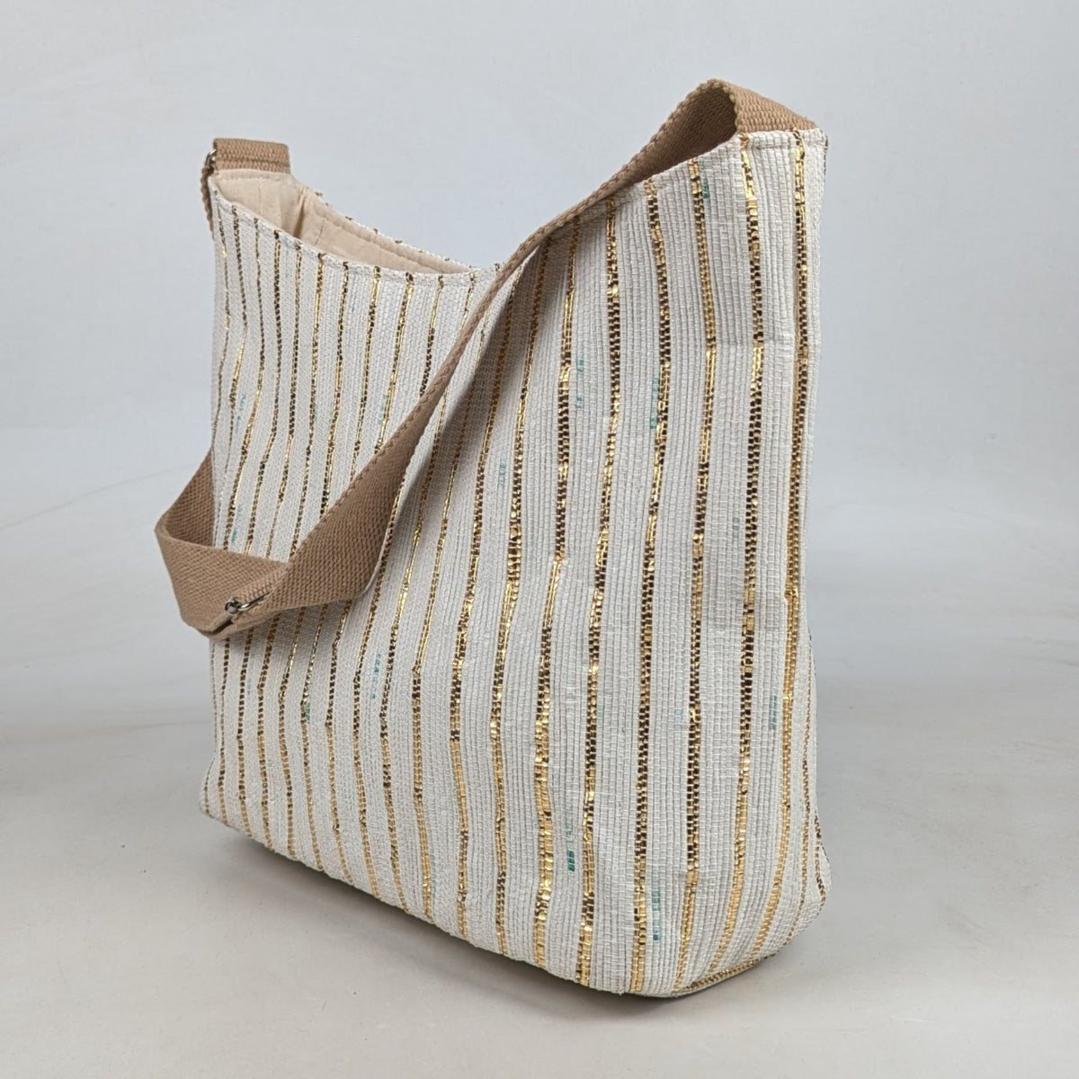 Exclusive Upcycled Handcrafted Eclipse Jhola Tote (EJ0626-017)