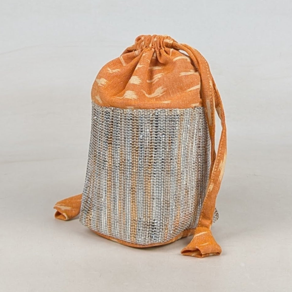 Exclusive Upcycled Handcrafted Potli Bag (P0626-013)