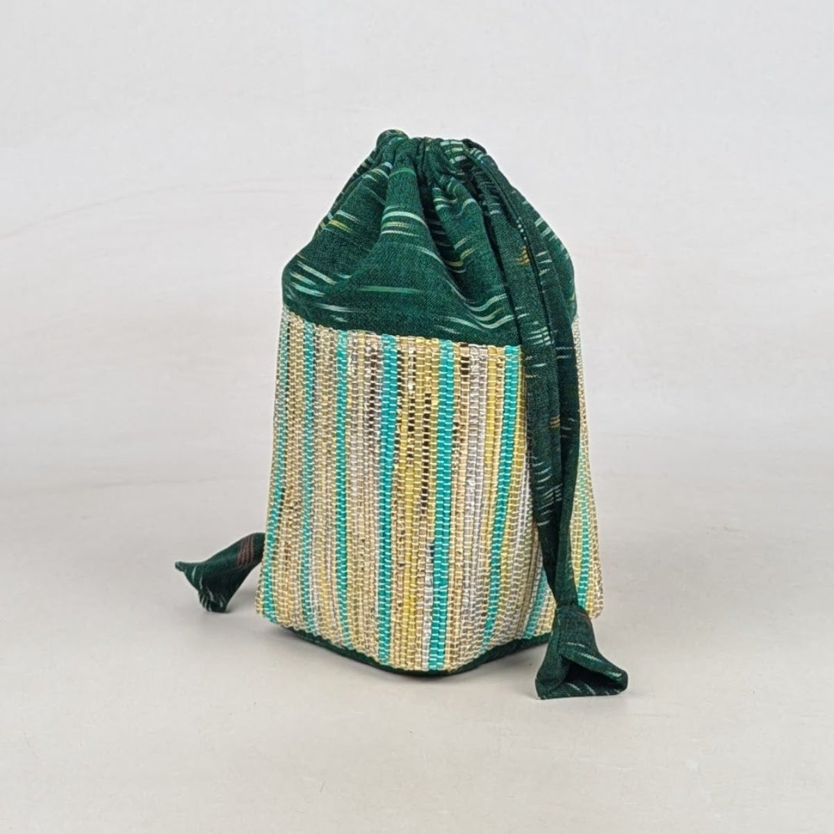 Upcycled Handcrafted Potli Bag (P0626-008)