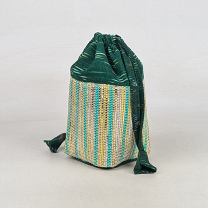 Upcycled Handcrafted Potli Bag (P0626-008)