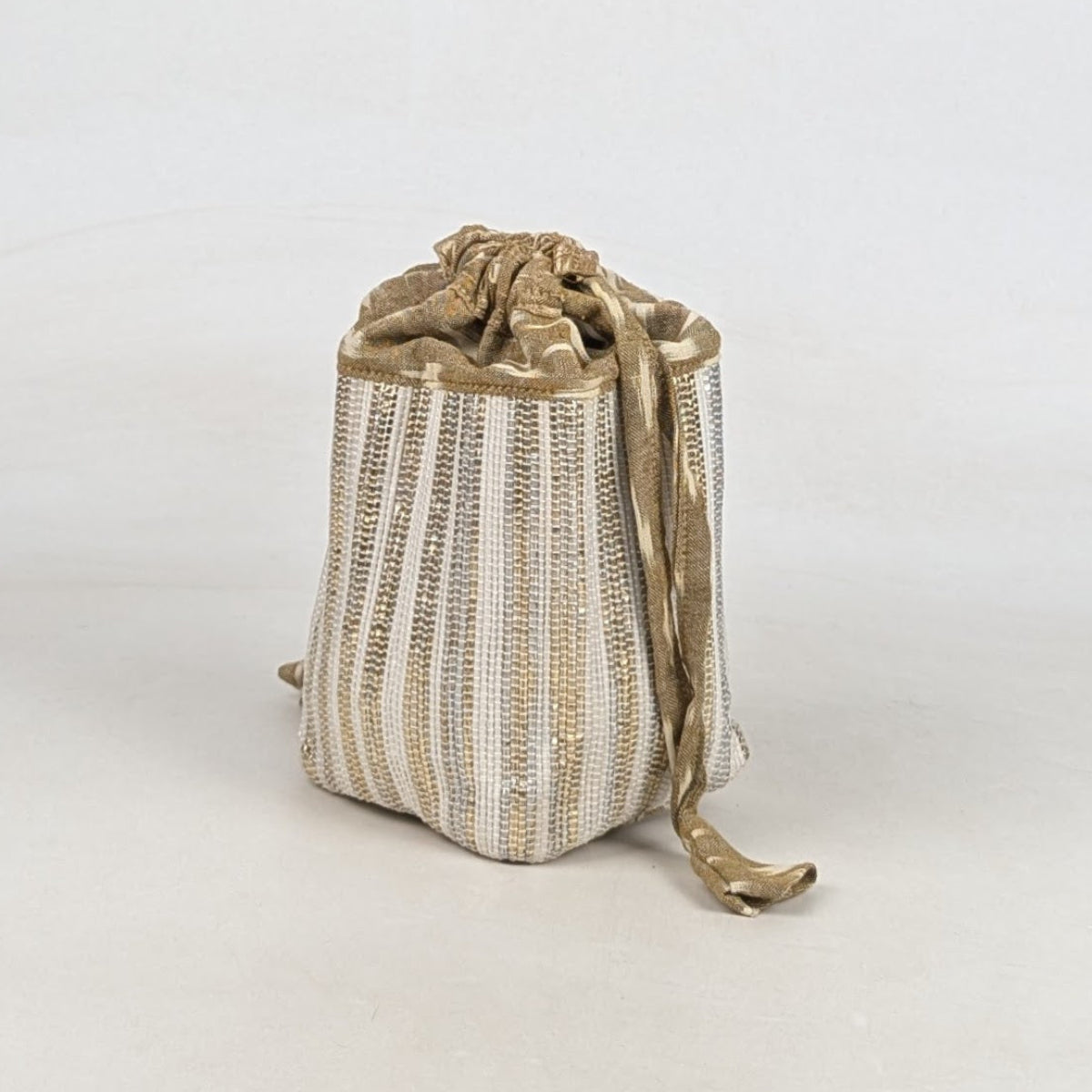 Exclusive Upcycled Handcrafted Potli Bag (P0626-004)