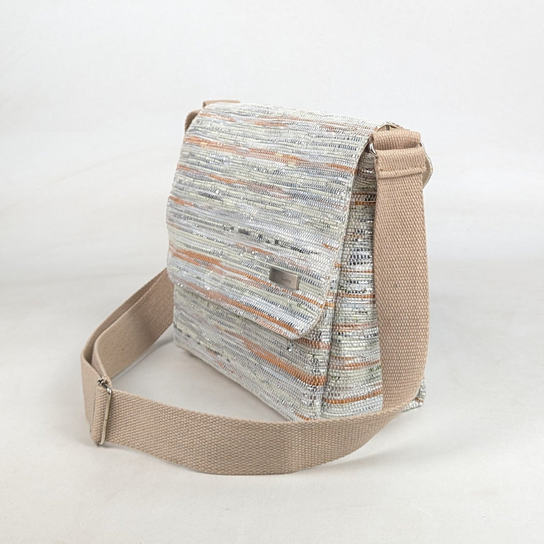 Upcycled Handcrafted Messenger Bag (MB0726-002)