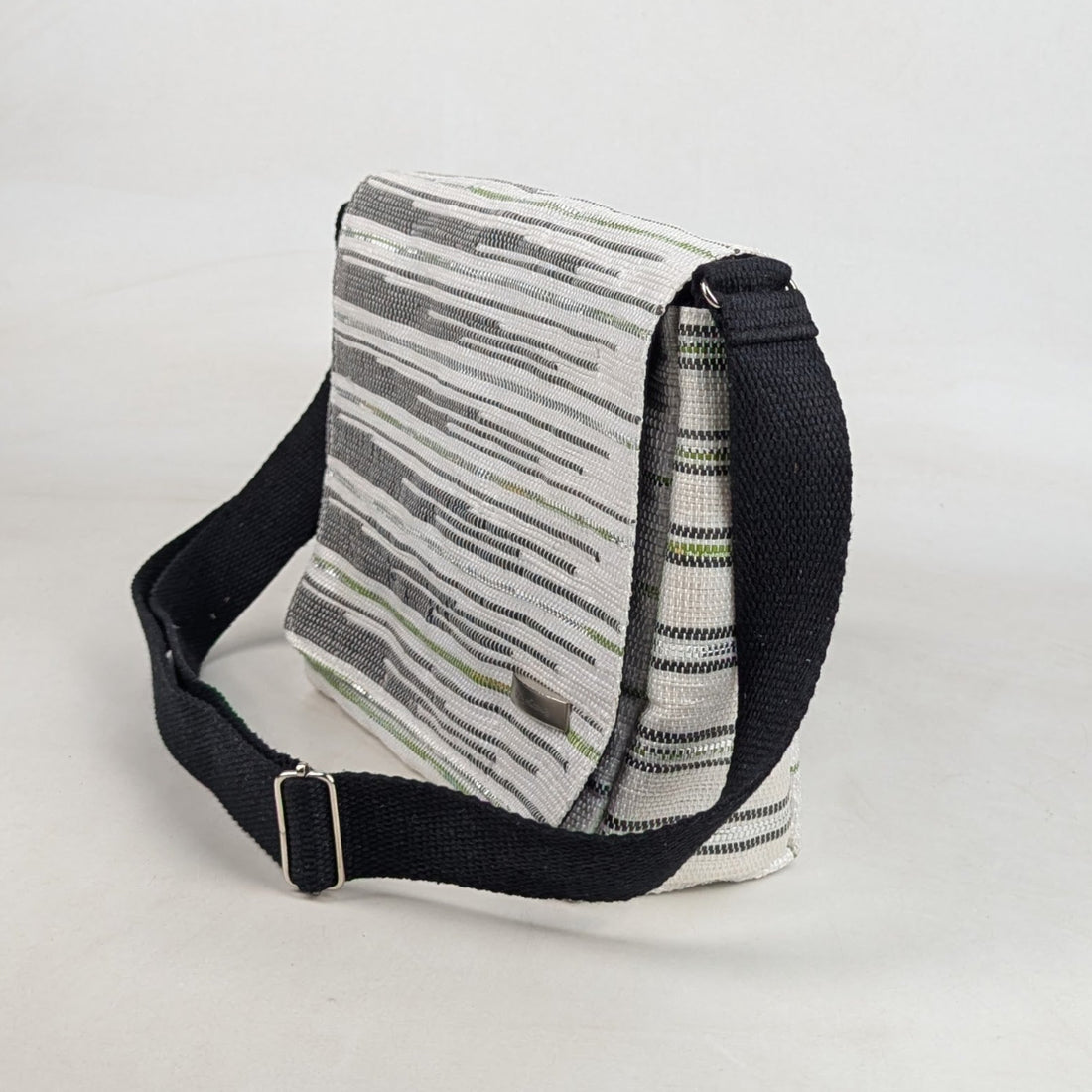 Upcycled Handcrafted Designer Messenger Bag (MBD0726-003)