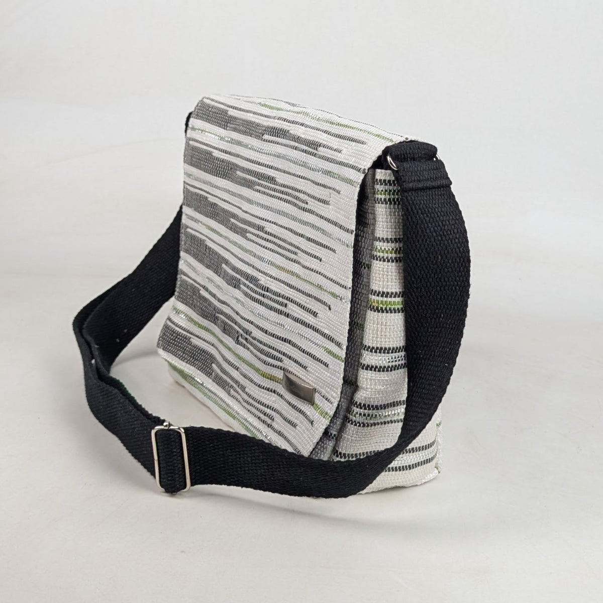 Upcycled Handcrafted Designer Messenger Bag (MBD0726-003)