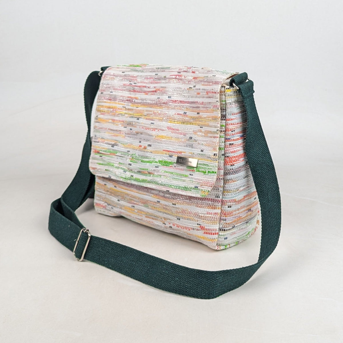 Upcycled Handcrafted Messenger Bag (MB0726-011)