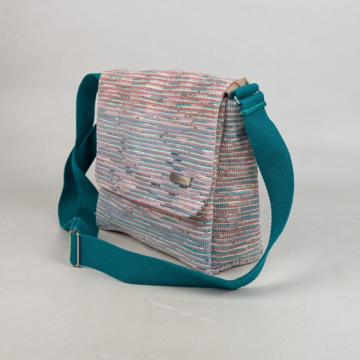 Upcycled Handcrafted Messenger Bag (MB0726-013)