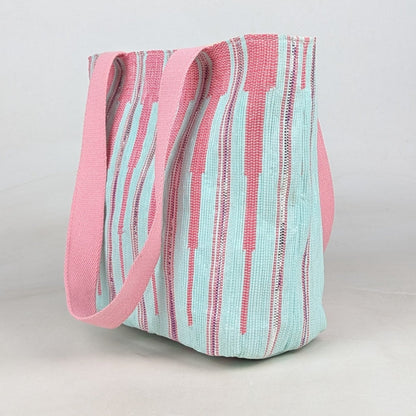 Upcycled Handcrafted Designer Shopper Tote (DST0726-020)