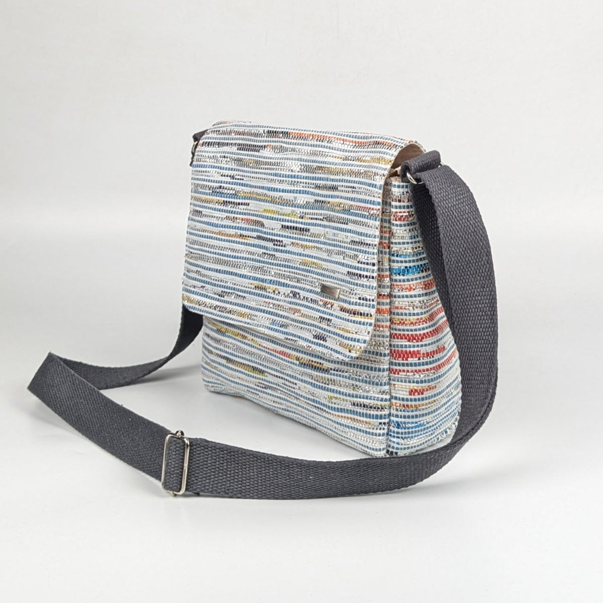 Upcycled Handcrafted Messenger Bag (MB0826-003)