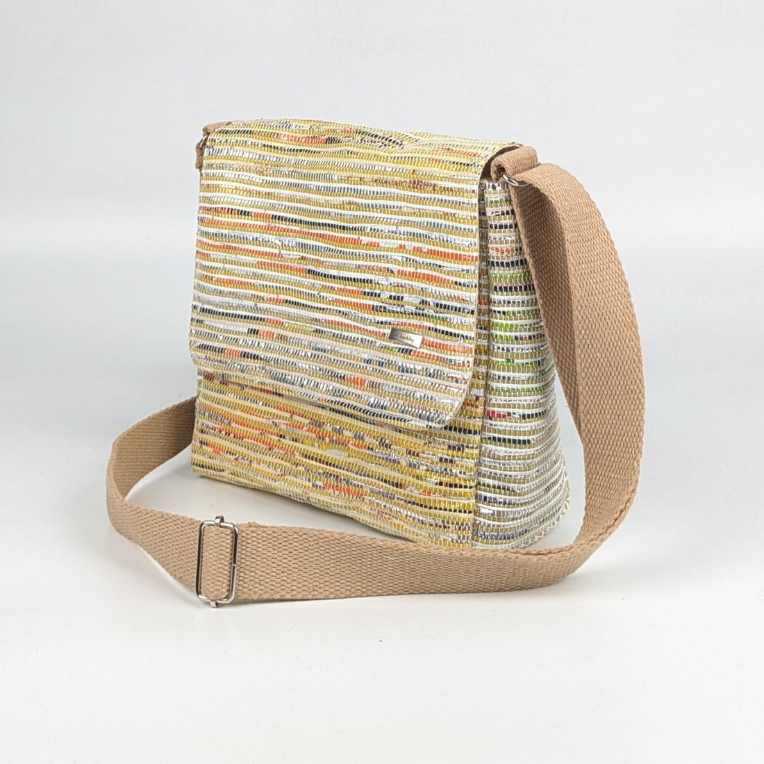 Upcycled Handcrafted Messenger Bag (MB0826-007)
