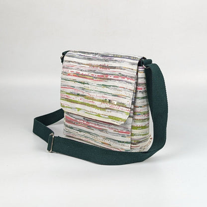 Upcycled Handcrafted Messenger Bag (MB0826-009)