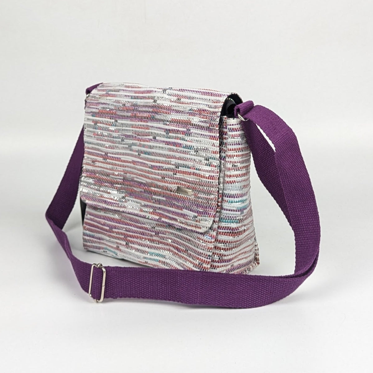Upcycled Handcrafted Messenger Bag (MB0826-010)
