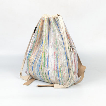 Upcycled Handcrafted Light Backpack (NLBP0826-004)