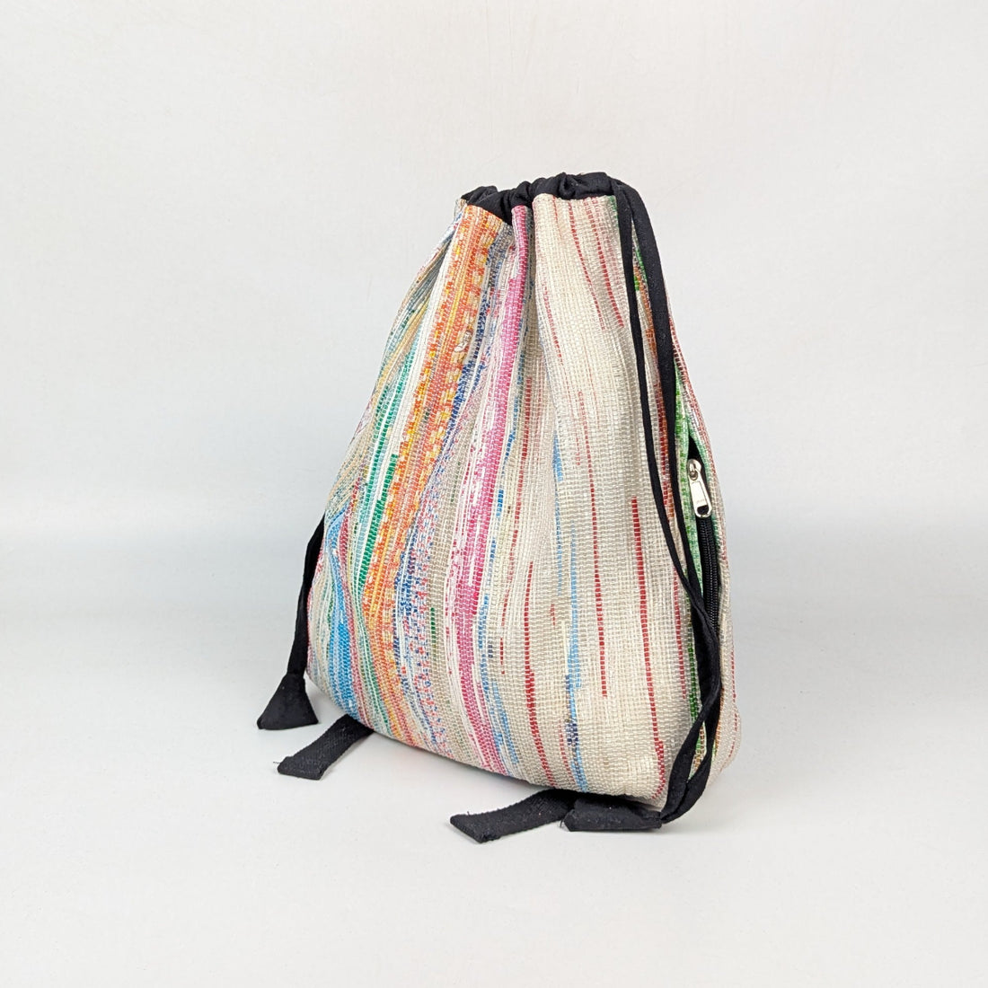 Upcycled Handcrafted Light Backpack (NLBP0826-014)