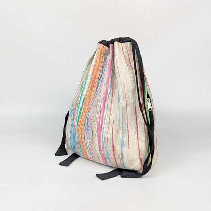 Upcycled Handcrafted Light Backpack (NLBP0826-014)