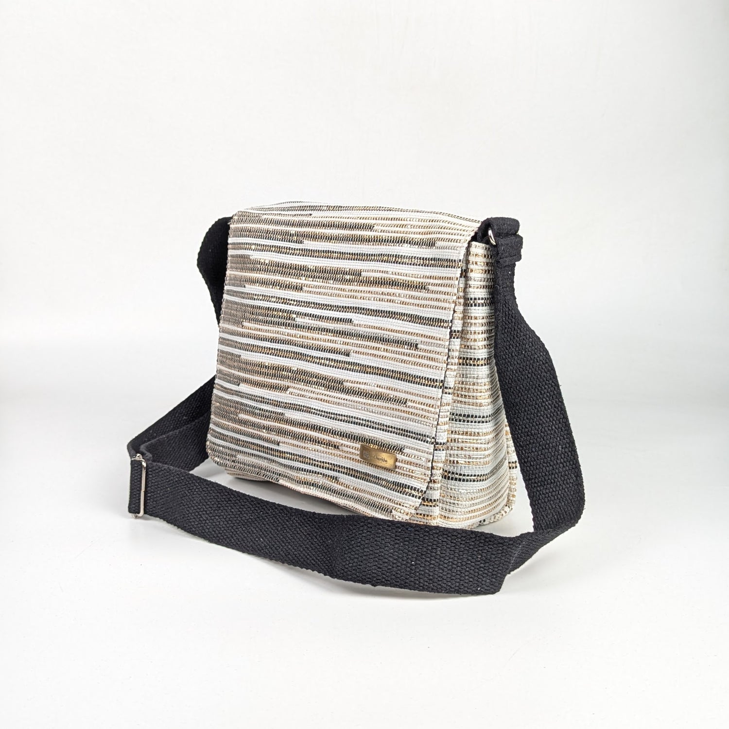 Exclusive Upcycled Handcrafted Designer Messenger Bag (MBD0826-002)