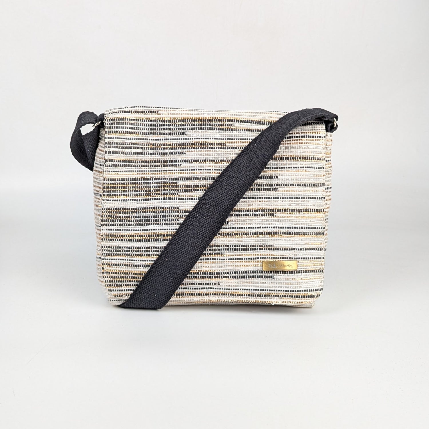 Exclusive Upcycled Handcrafted Designer Messenger Bag (MBD0826-003)