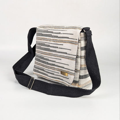 Exclusive Upcycled Handcrafted Designer Messenger Bag (MBD0826-004)