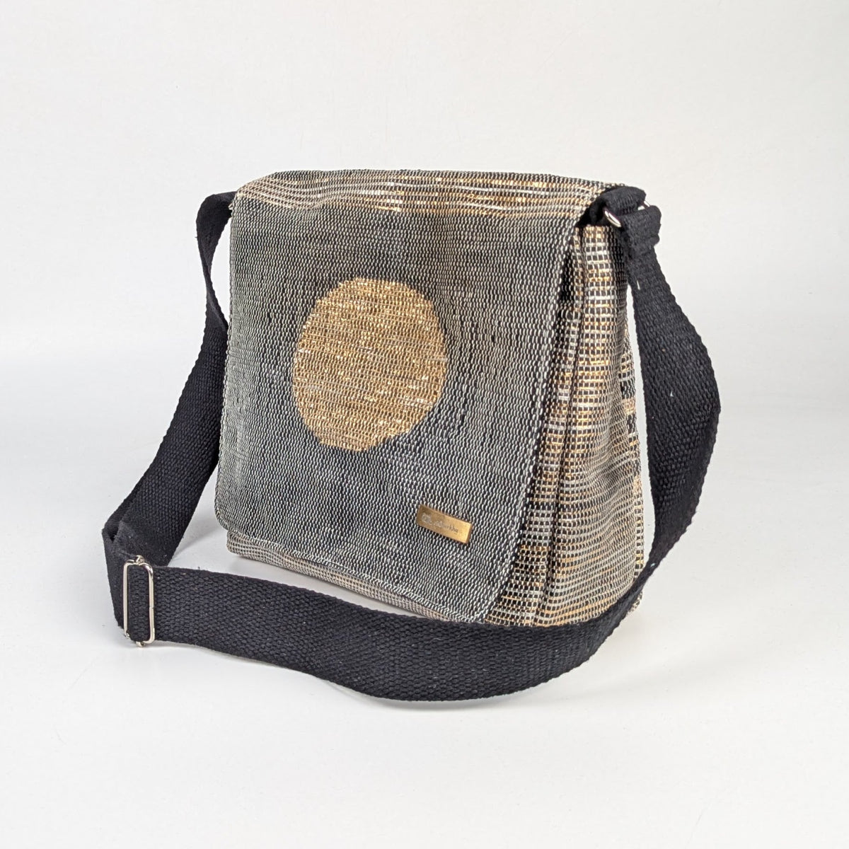 Exclusive Upcycled Handcrafted Designer Messenger Bag (MBD0826-005)