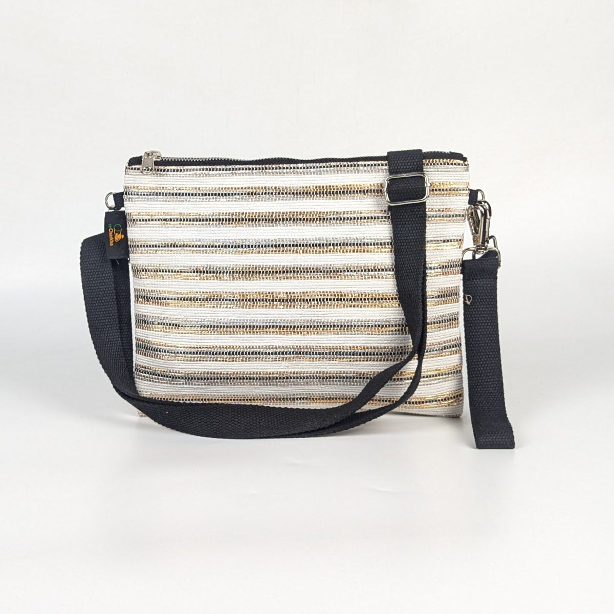 Exclusive Upcycled Handcrafted Sling Bag (SI0826-007)