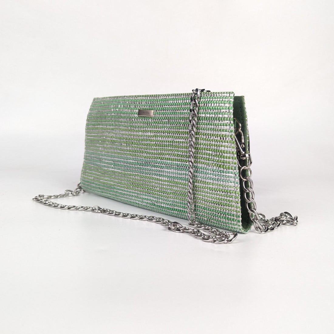 Upcycled Handcrafted Trapeze Clutch (TC0826-001)
