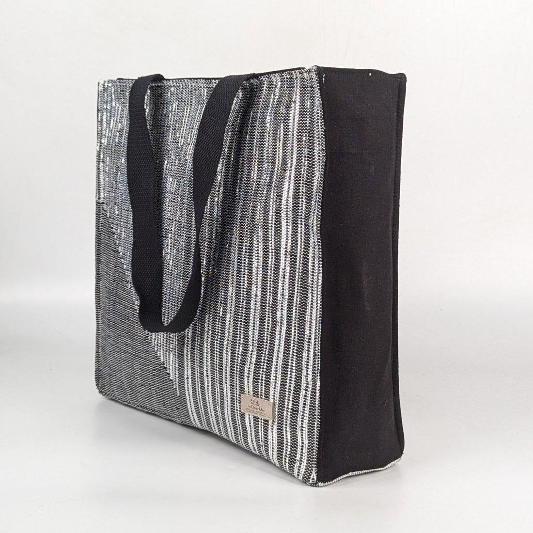 Upcycled Handcrafted Urban Tote (UT0926-002) [for 14" laptop]
