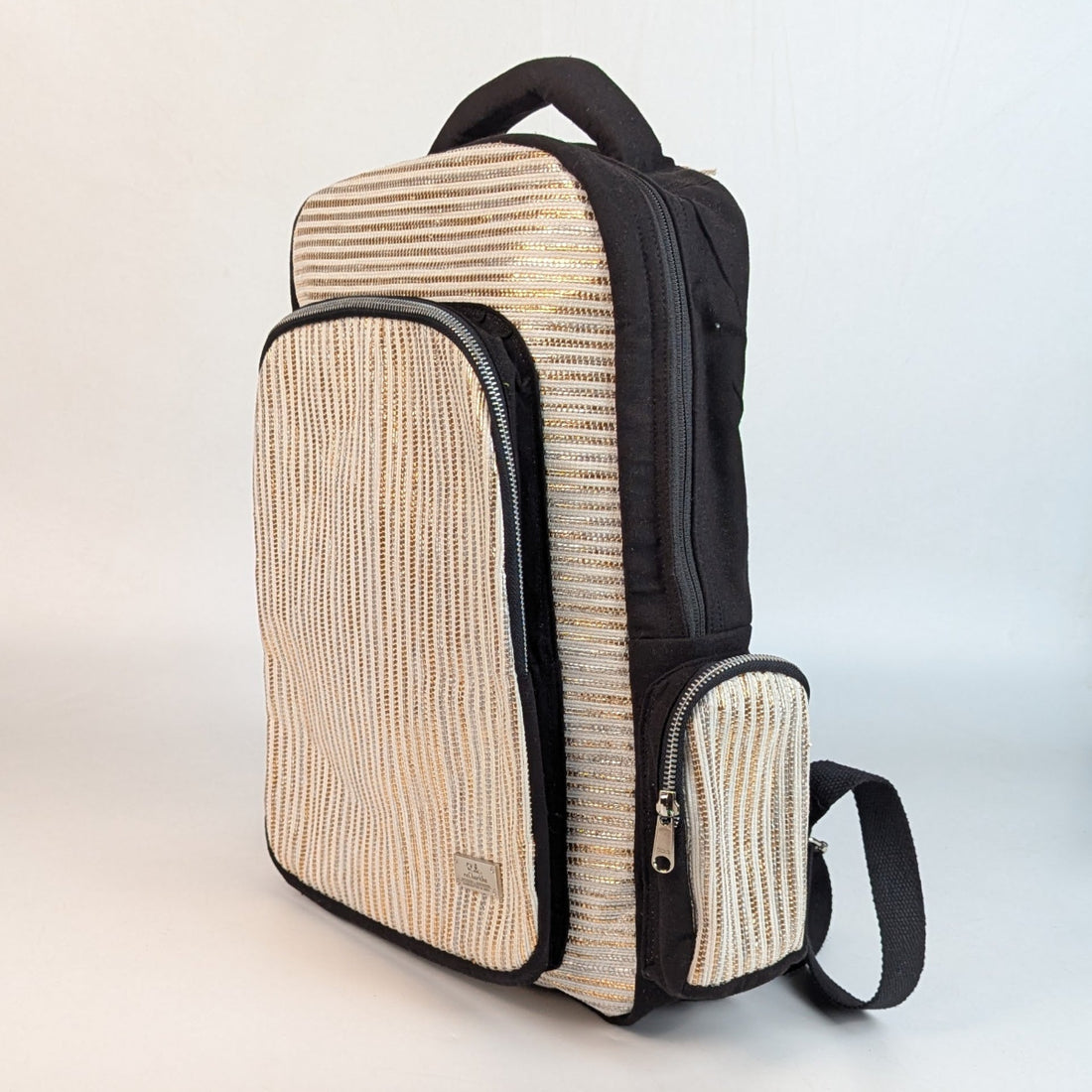 Exclusive Upcycled Handcrafted Commuter Backpack (CBP1026-004)