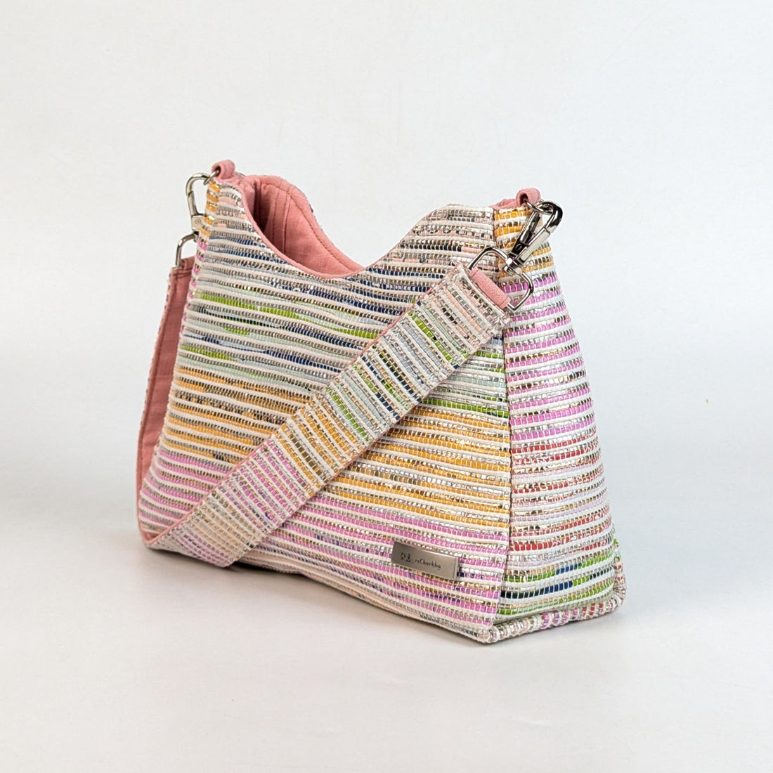 Upcycled Handcrafted Baguette Bag (BTB1026-006)