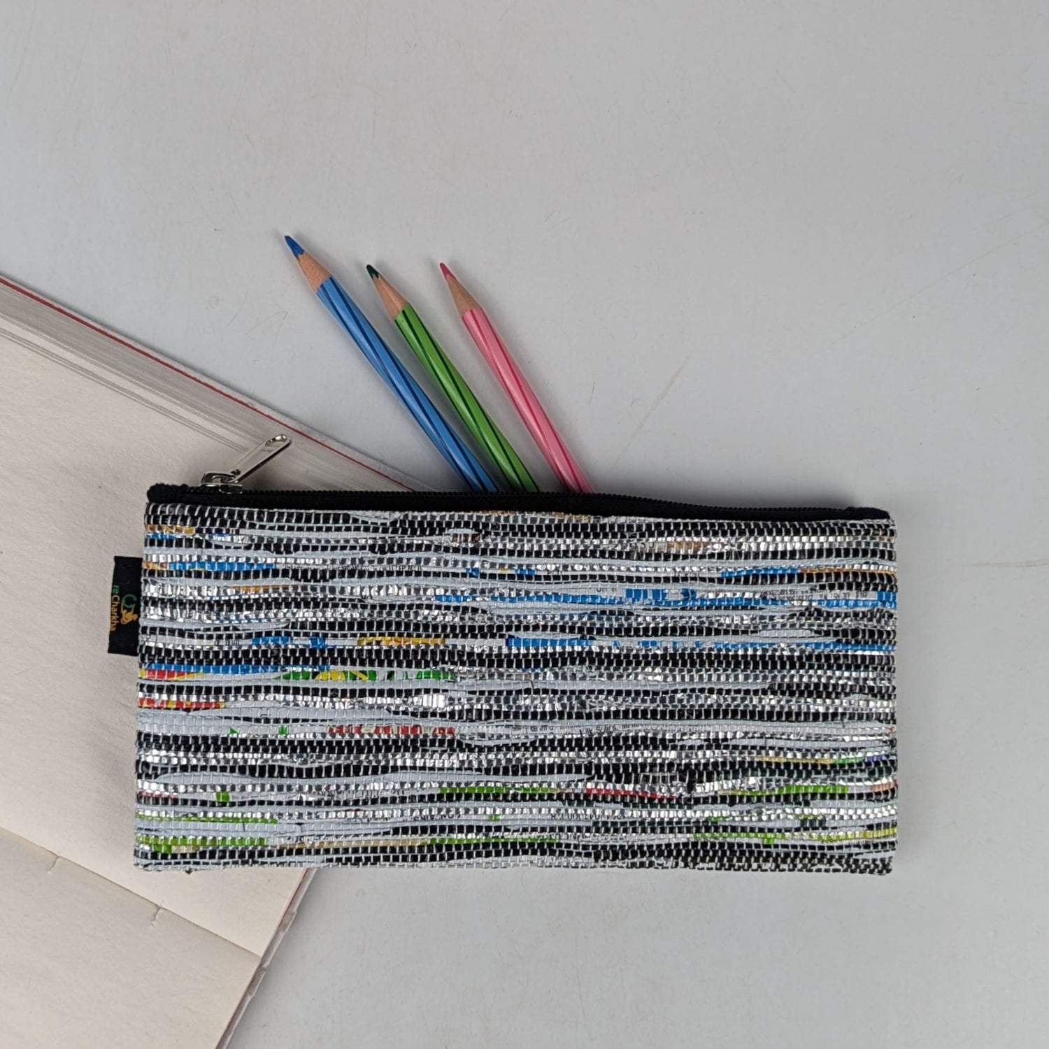 Upcycled Handwoven Pencil Pouch (PP0925-005) PS_W