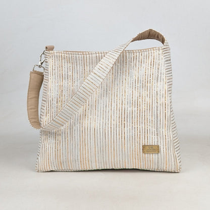Premium Upcycled Handcrafted Trapeze Tote (TT0626-009) PS_W