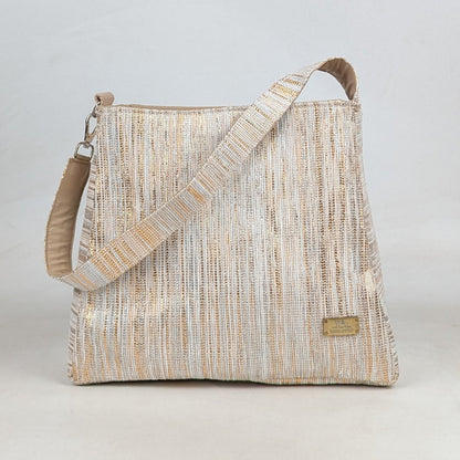 Premium Upcycled Handcrafted Trapeze Tote (TT0626-010) PS_W
