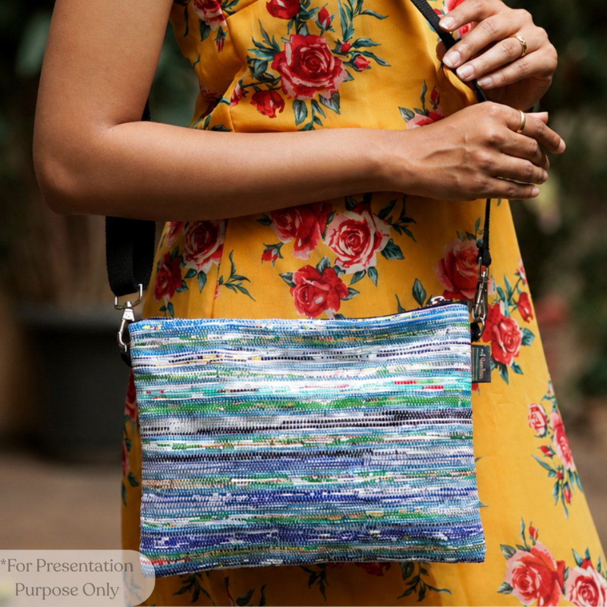Upcycled Handcrafted Sling Bag (SI0826-004)