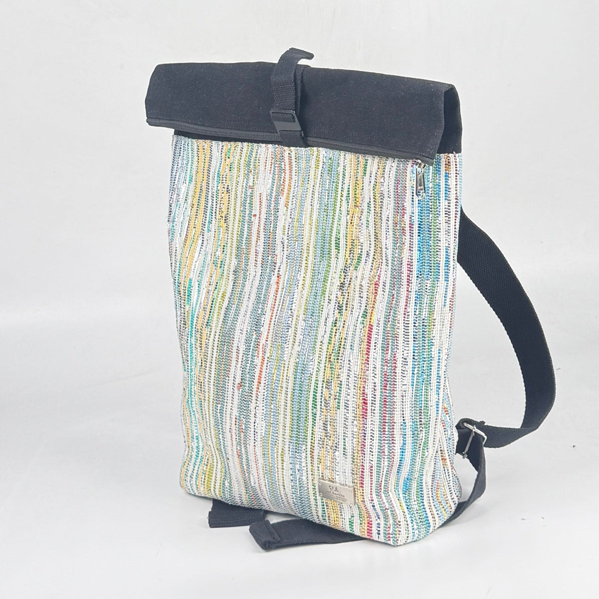 Upcycled Handcrafted Spartan Laptop Backpack (SLBP0826-001)