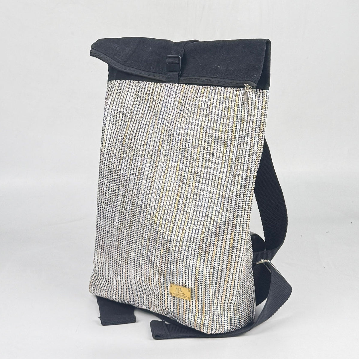 Exclusive Upcycled Handcrafted Spartan Laptop Backpack (SLBP0826-007)