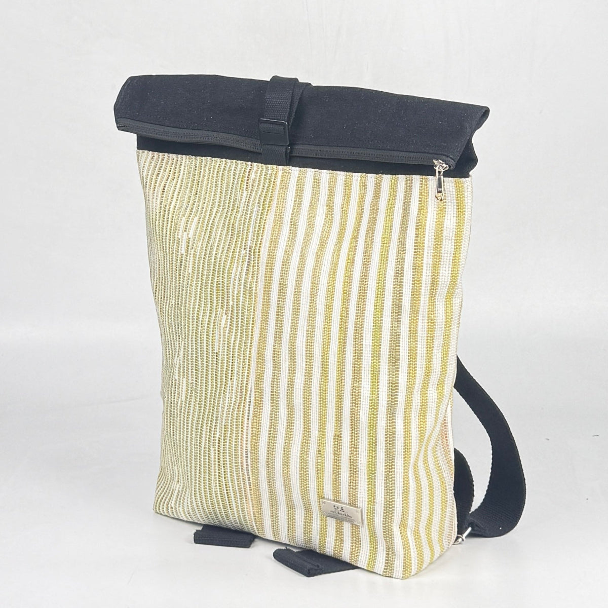 Upcycled Handcrafted Spartan Laptop Backpack (SLBP0826-003)
