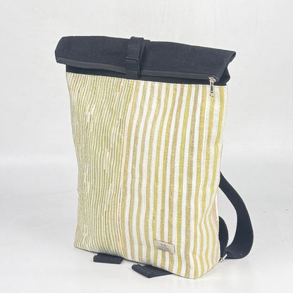 Upcycled Handcrafted Spartan Laptop Backpack (SLBP0826-003)
