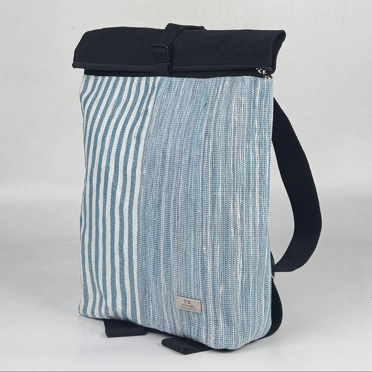 Upcycled Handcrafted Spartan Laptop Backpack (SLBP0826-004)