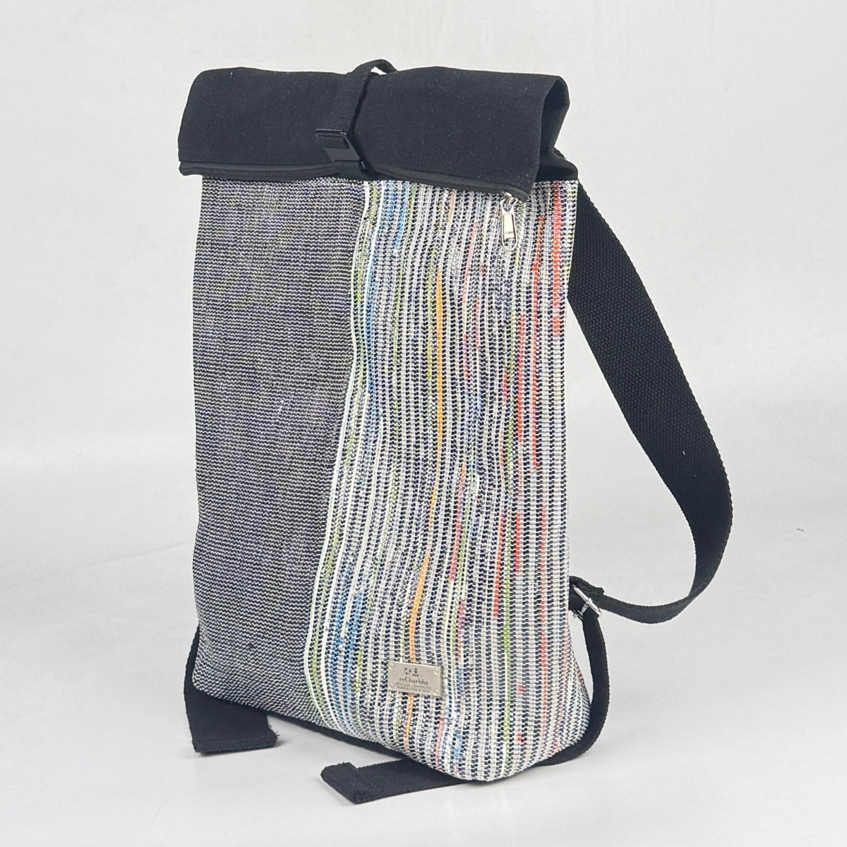 Upcycled Handcrafted Spartan Laptop Backpack (SLBP0826-005)