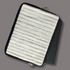 Shimmery Golden White Striped Upcycled Handwoven Tablet Sleeve (TS1224-007) PS_W