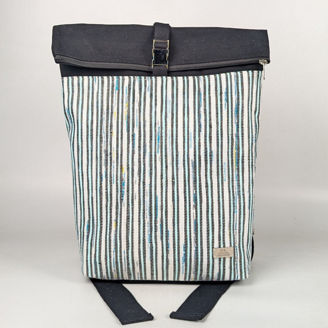 Upcycled Handcrafted Spartan Backpack (SBP0925-011) PS_W
