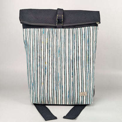 Upcycled Handcrafted Spartan Backpack (SBP0925-011) PS_W