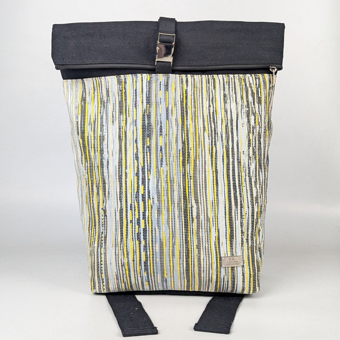 Upcycled Handcrafted Spartan Backpack (SBP0925-012) PS_W