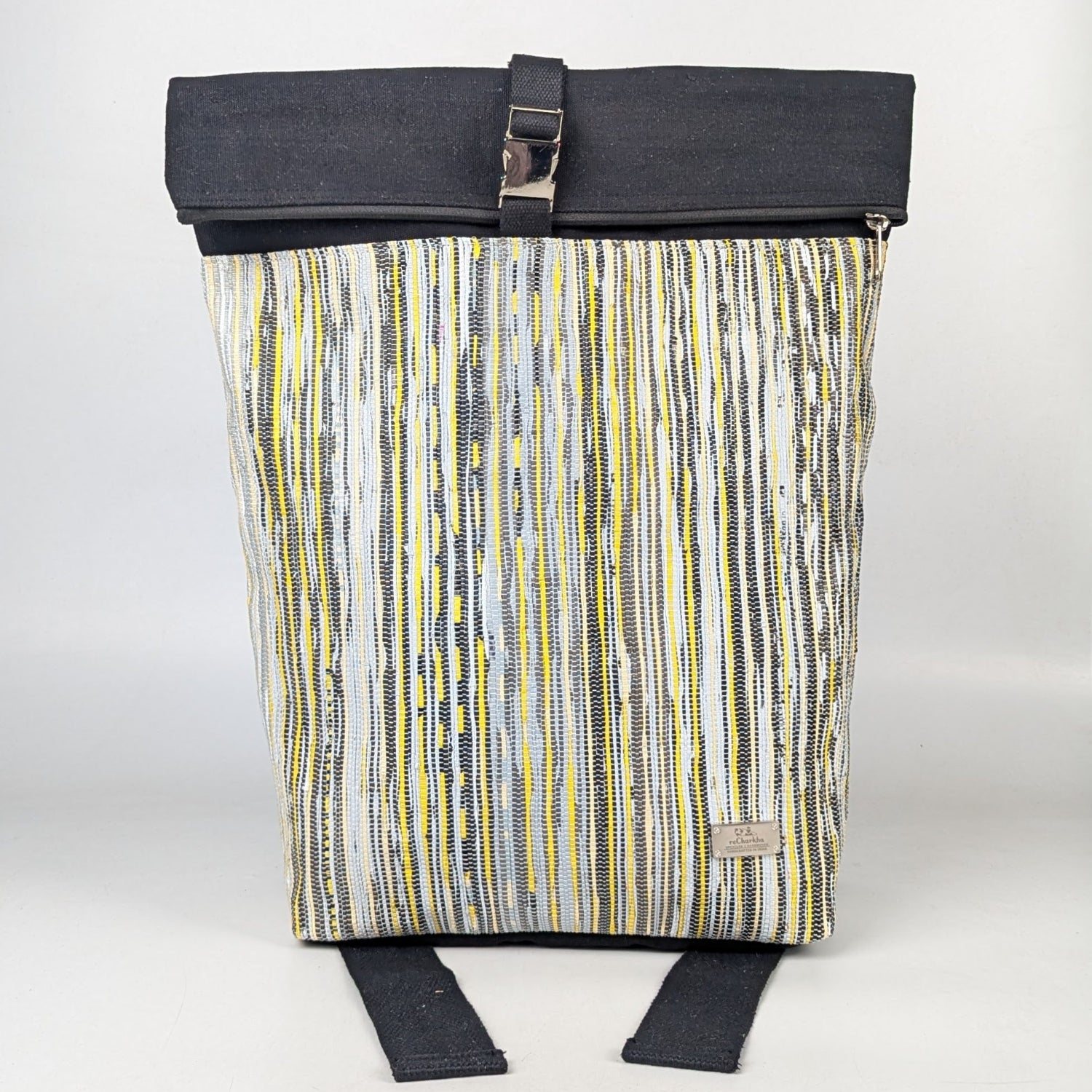Upcycled Handcrafted Spartan Backpack (SBP0925-012) PS_W