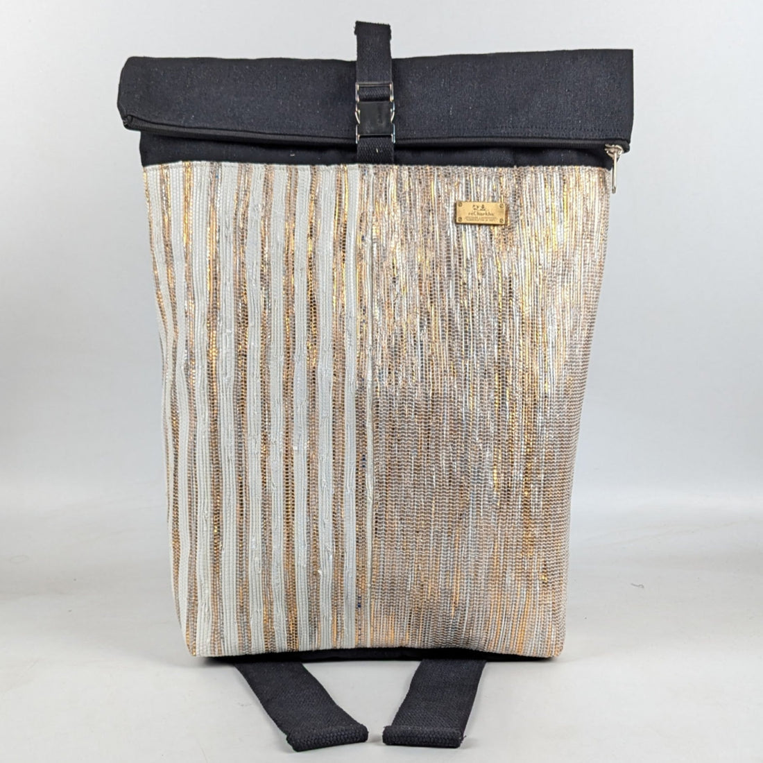 Upcycled Handcrafted Spartan Backpack (SBP0625-002) PS_W