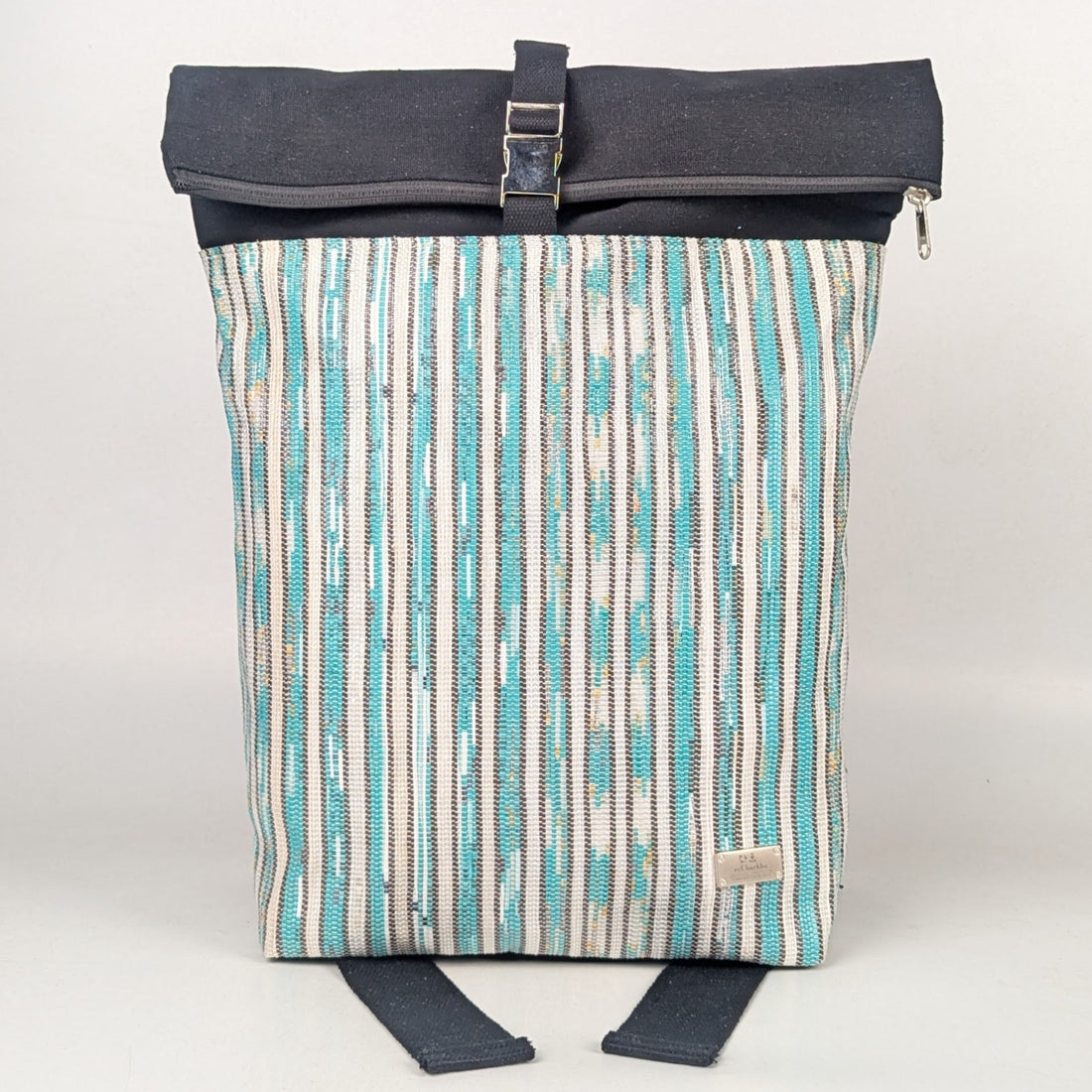 Upcycled Handcrafted Spartan Backpack (SBP0925-004) PS_W